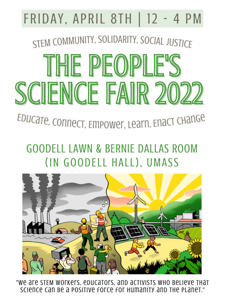 People's Science Fair poster